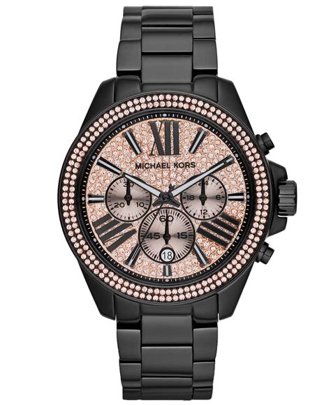 michael kors zwarte horloge|Michael Kors women's watches.